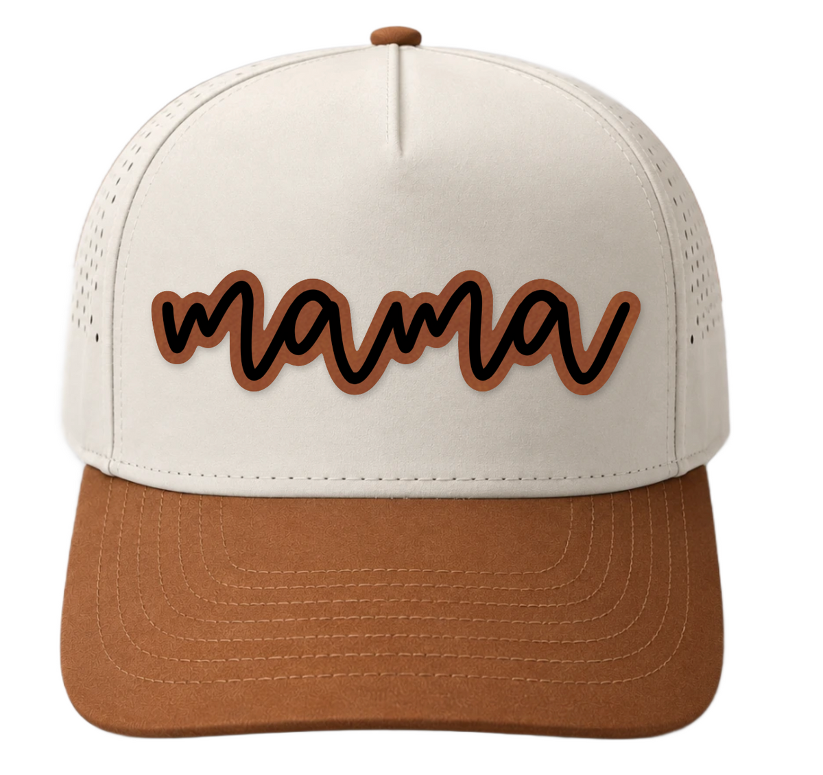 Mama Caramel/Cream Hat