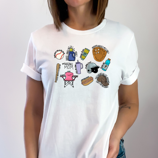 Baseball Mom Vectors