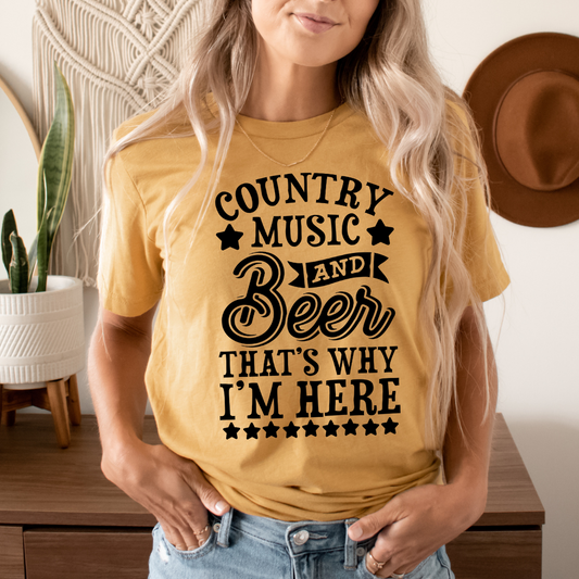 Country Music and Beer