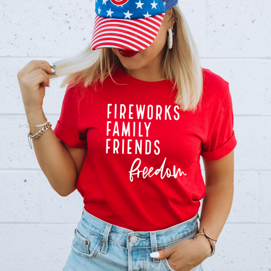 Fireworks Family Friends Freedom