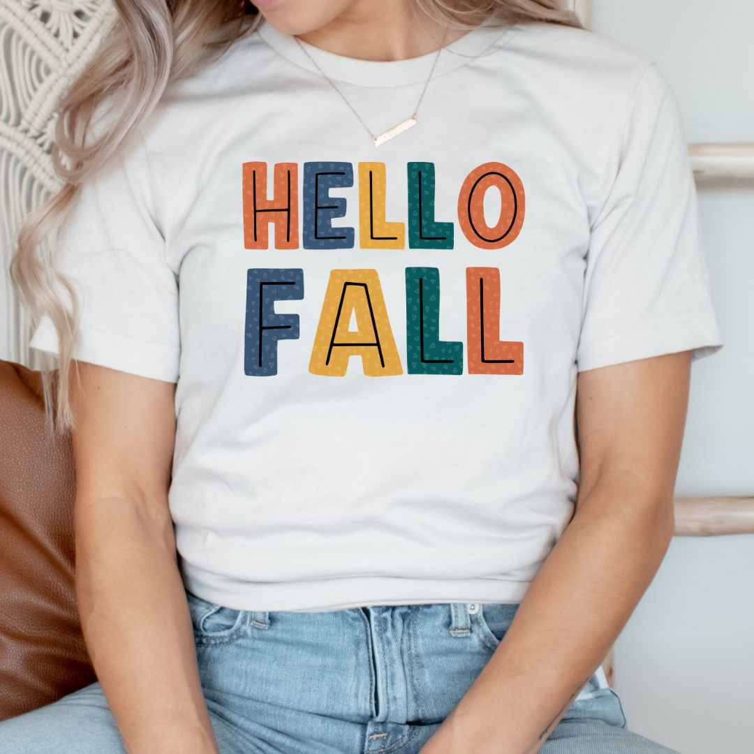 Hello Fall Inline Font