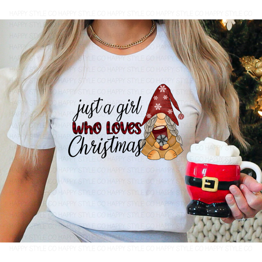 Just a Girl who Loves Christmas