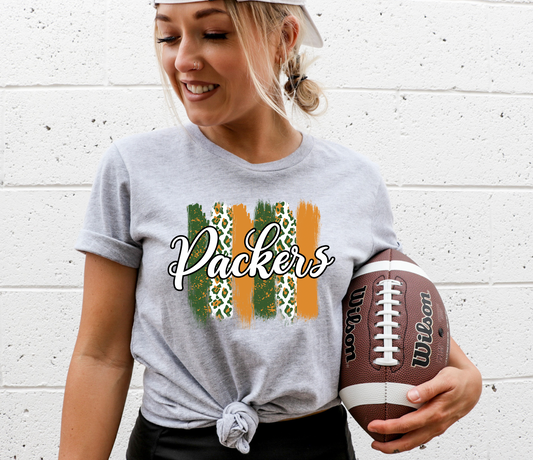 Packers Paint Strokes