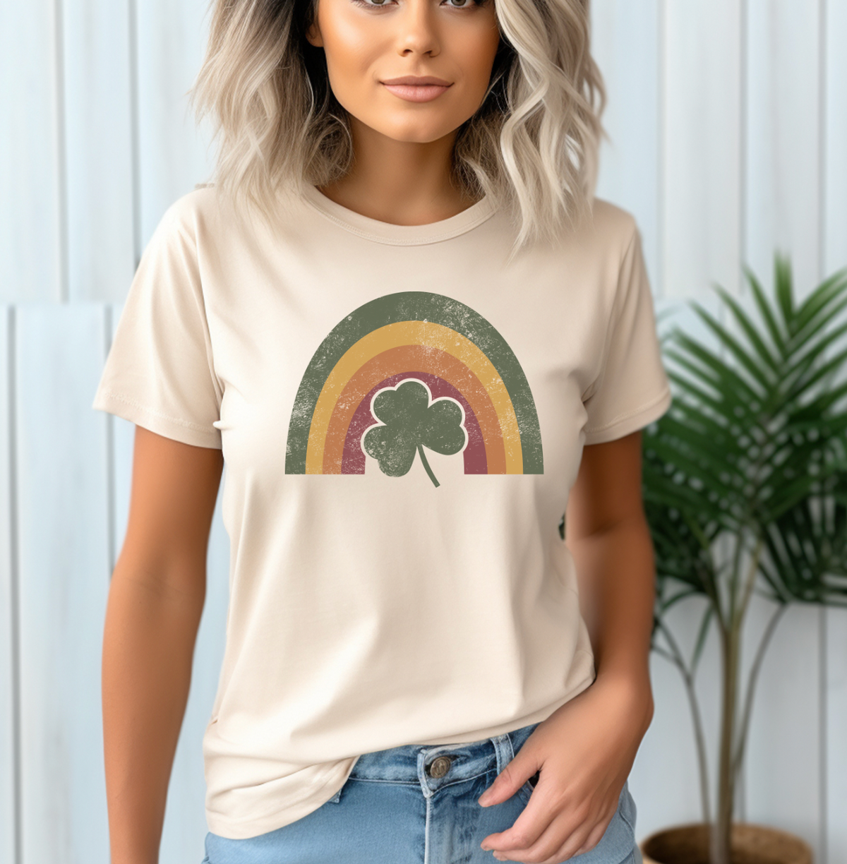 Retro St Patrick's Day Rainbow