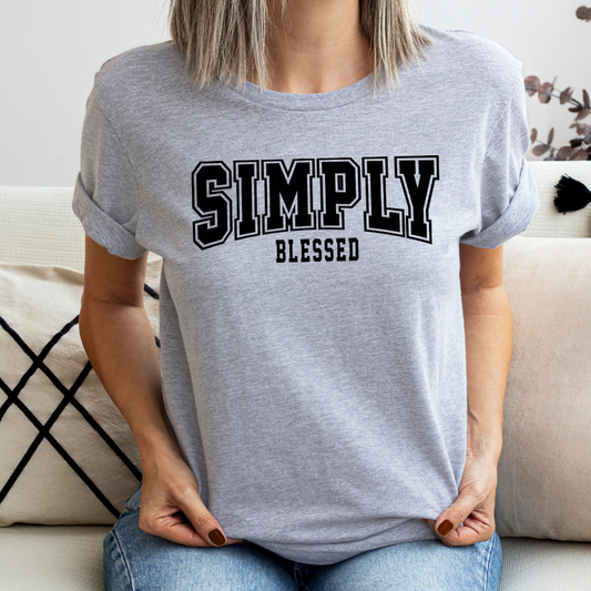 Simply Blessed Varsity Style