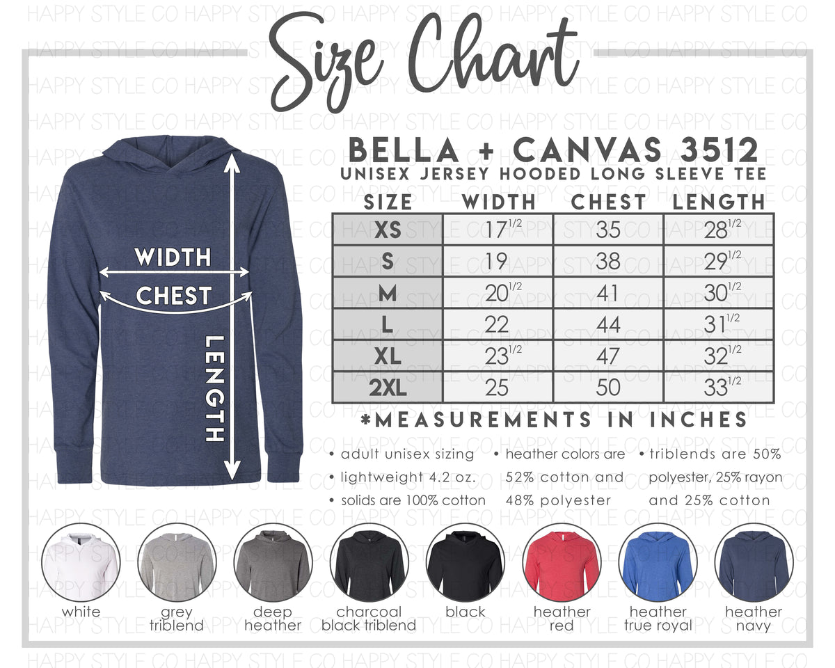 Unisex Jersey Hooded Long Sleeve Tee