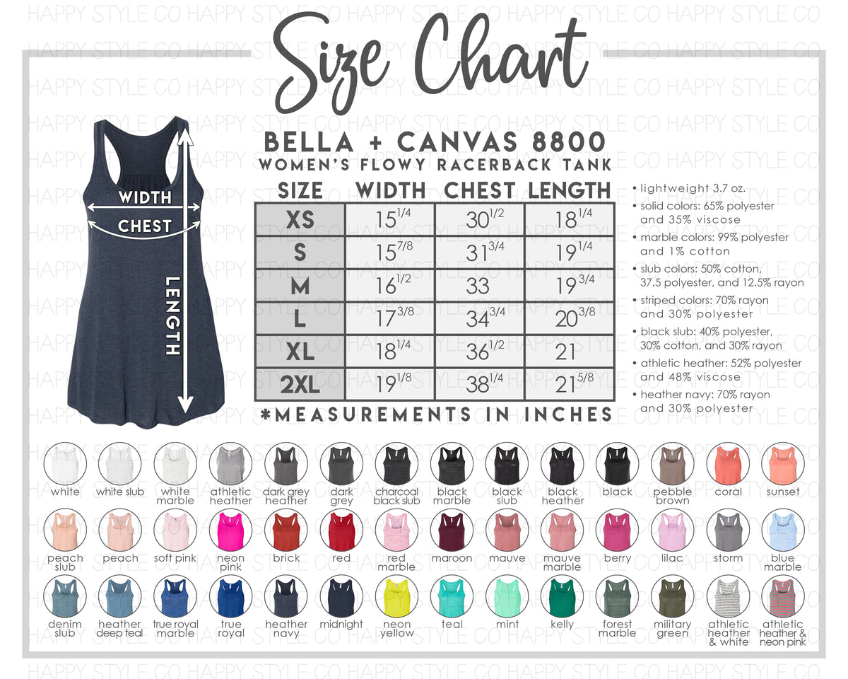 Women's Flowy Racerback Tank