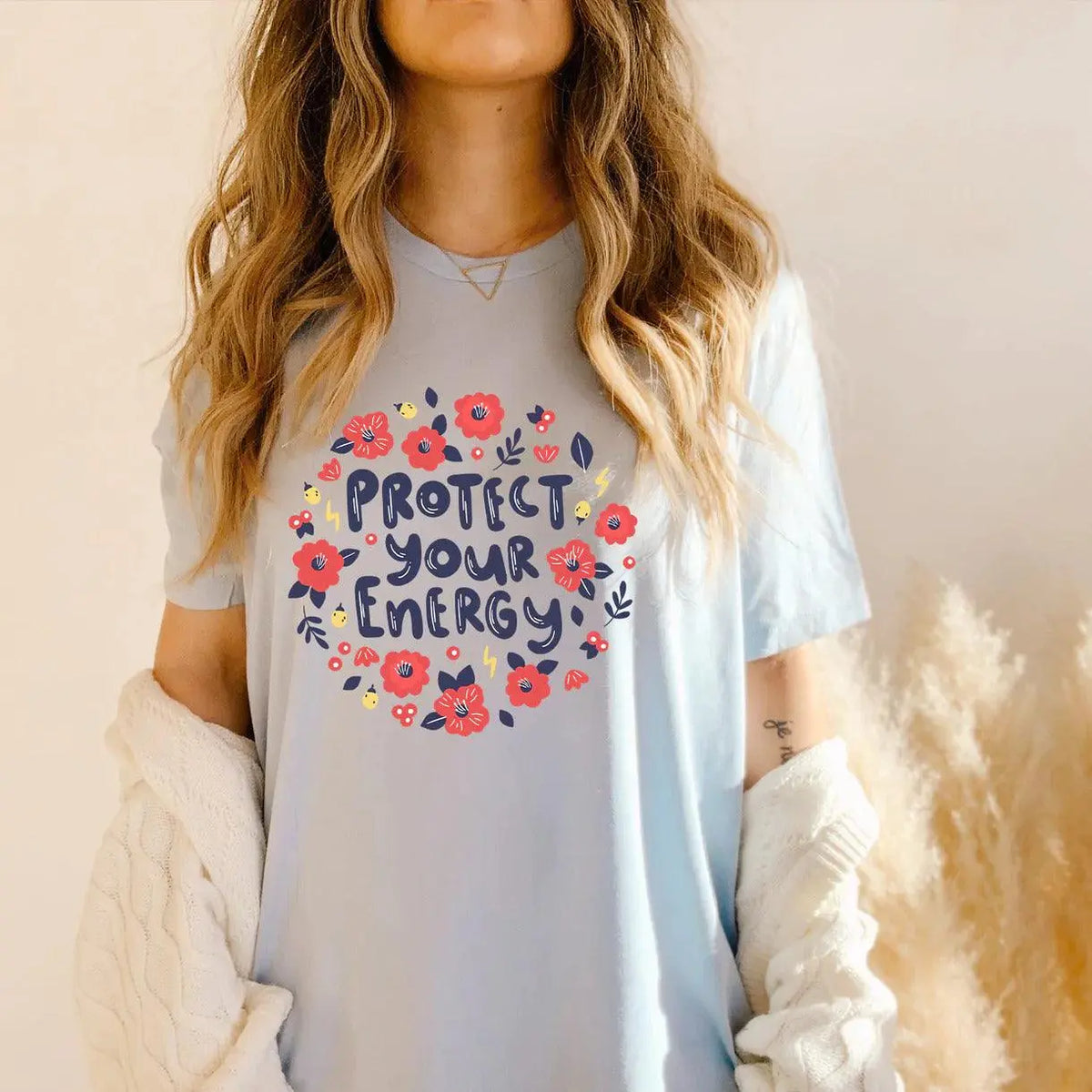 Floral Protect Your Energy - Happy Style Co