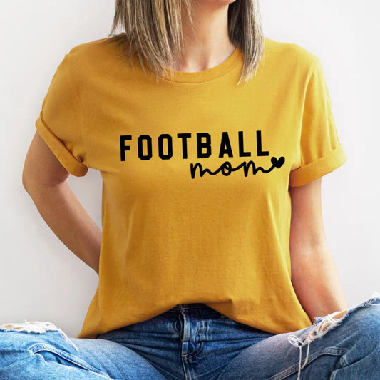 Football Mom Heart