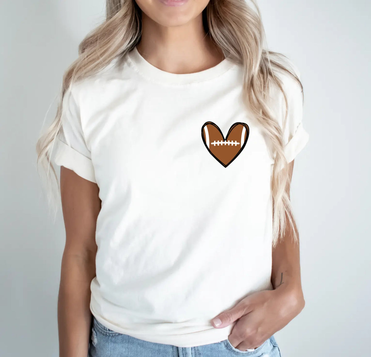 Football Pocket Heart
