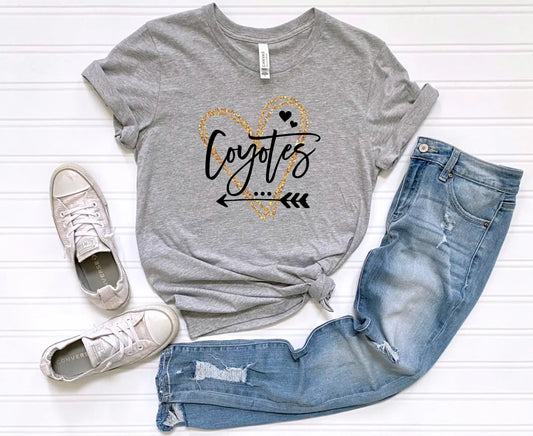 Coyotes Heart Arrow