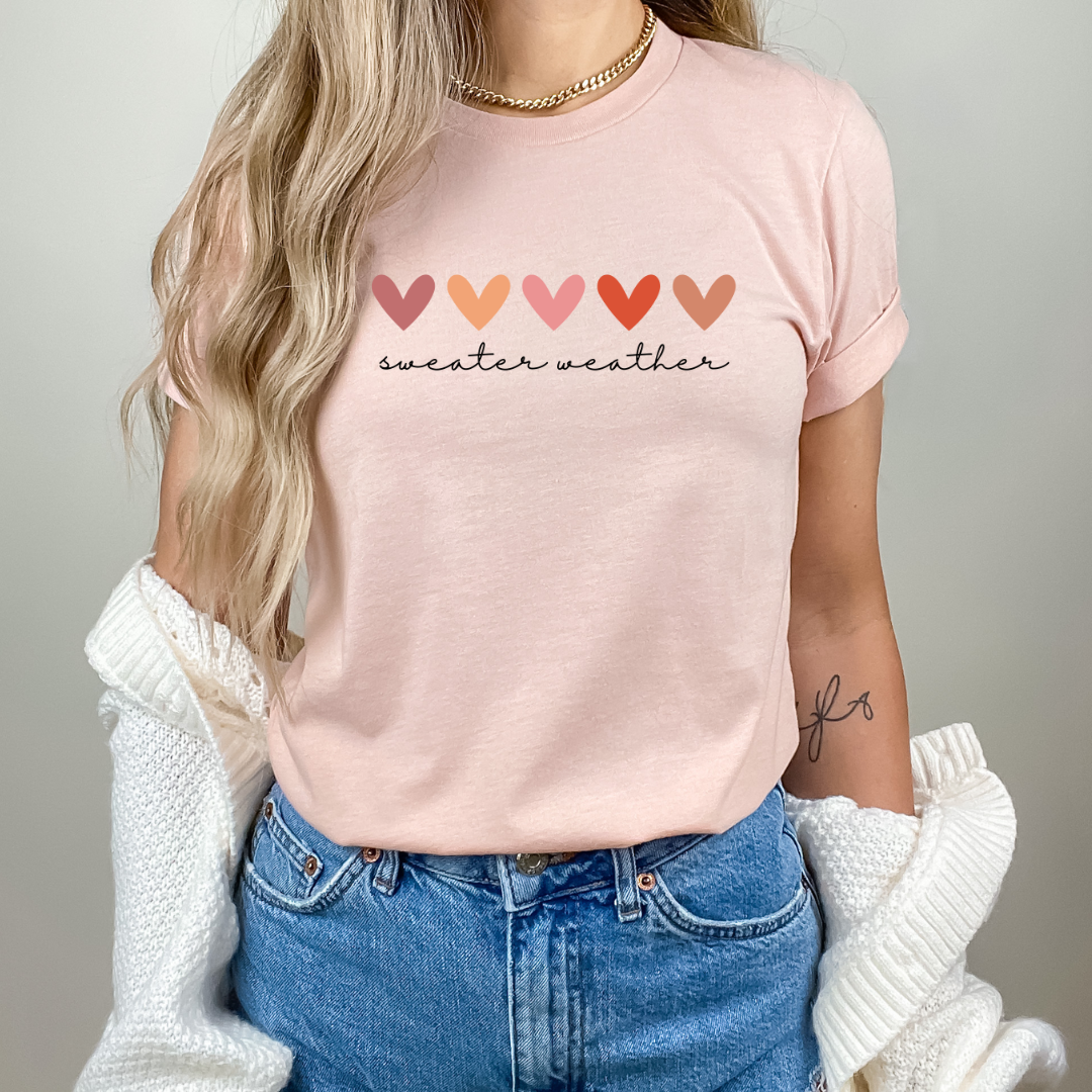 Sweater Weather Hearts