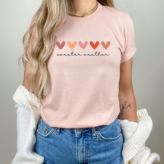 Sweater Weather Hearts
