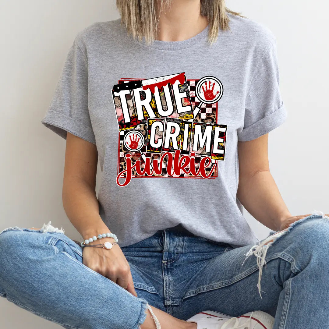 True Crime Junkie Collage