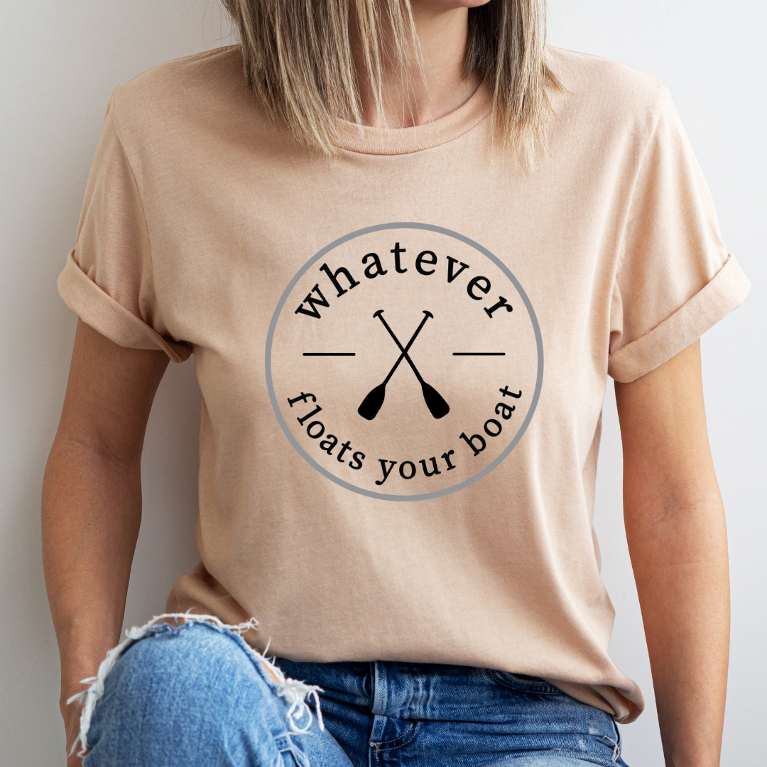 Whatever Floats Your Boat Circle
